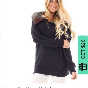 Limelush boutique crew neck sweater size small